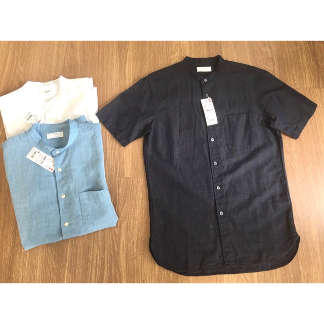 Sơ mi nam cổ tàu