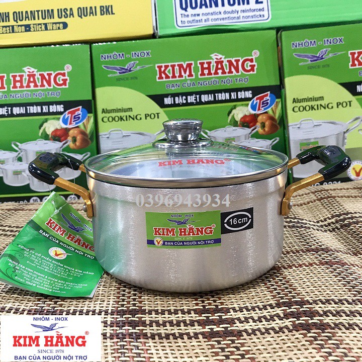 Nồi nhôm Kim Hằng Long-life 16cm