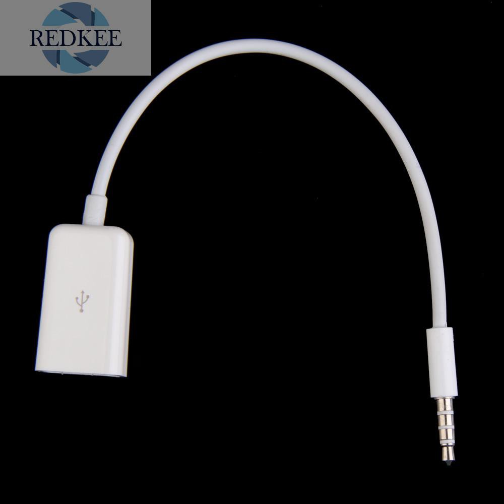 Dây Cáp Chuyển Đổi Âm Thanh Giắc Cắm 3.5mm Aux Sang Đầu Cắm Usb