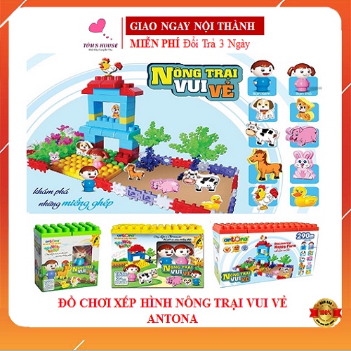 Đồ Chơi Xếp Hình Nông Trại Vui Vẻ Antona