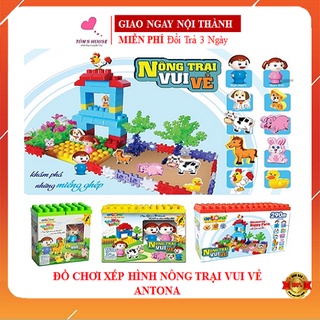 Đồ chơi xếp hình nông trại vui vẻ antona