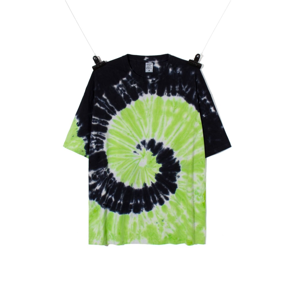 Áo phông loang nhiều màu MEANSTORE thun tye dye form rộng unisex nam nữ Ulzzang Streetwear vải mềm