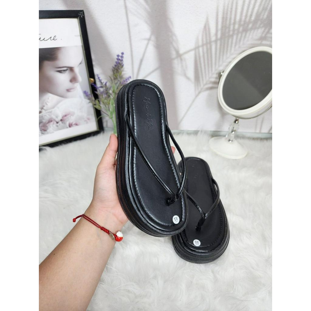 Dép Kẹp Nữ Quai Mảnh Đế 3P Siêu Êm Cực Xinh N35D.kep3p