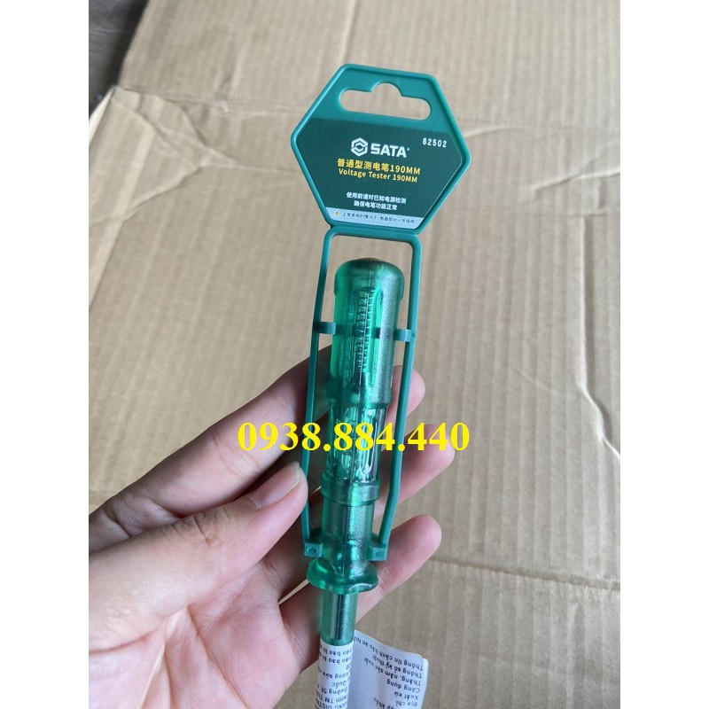 Bút thử điện Sata 190mm 62502 - 62502