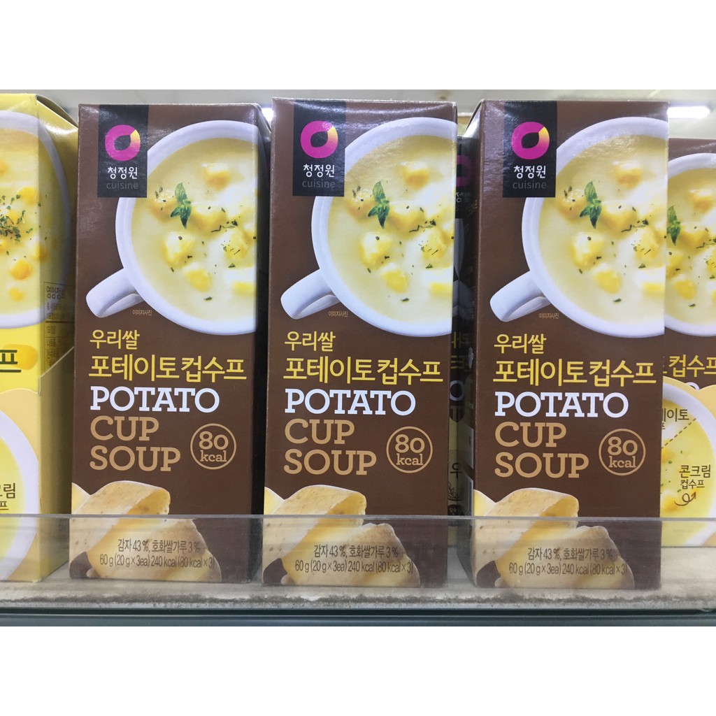 Sup khoai tây Daesang Hàn Quốc 60gr