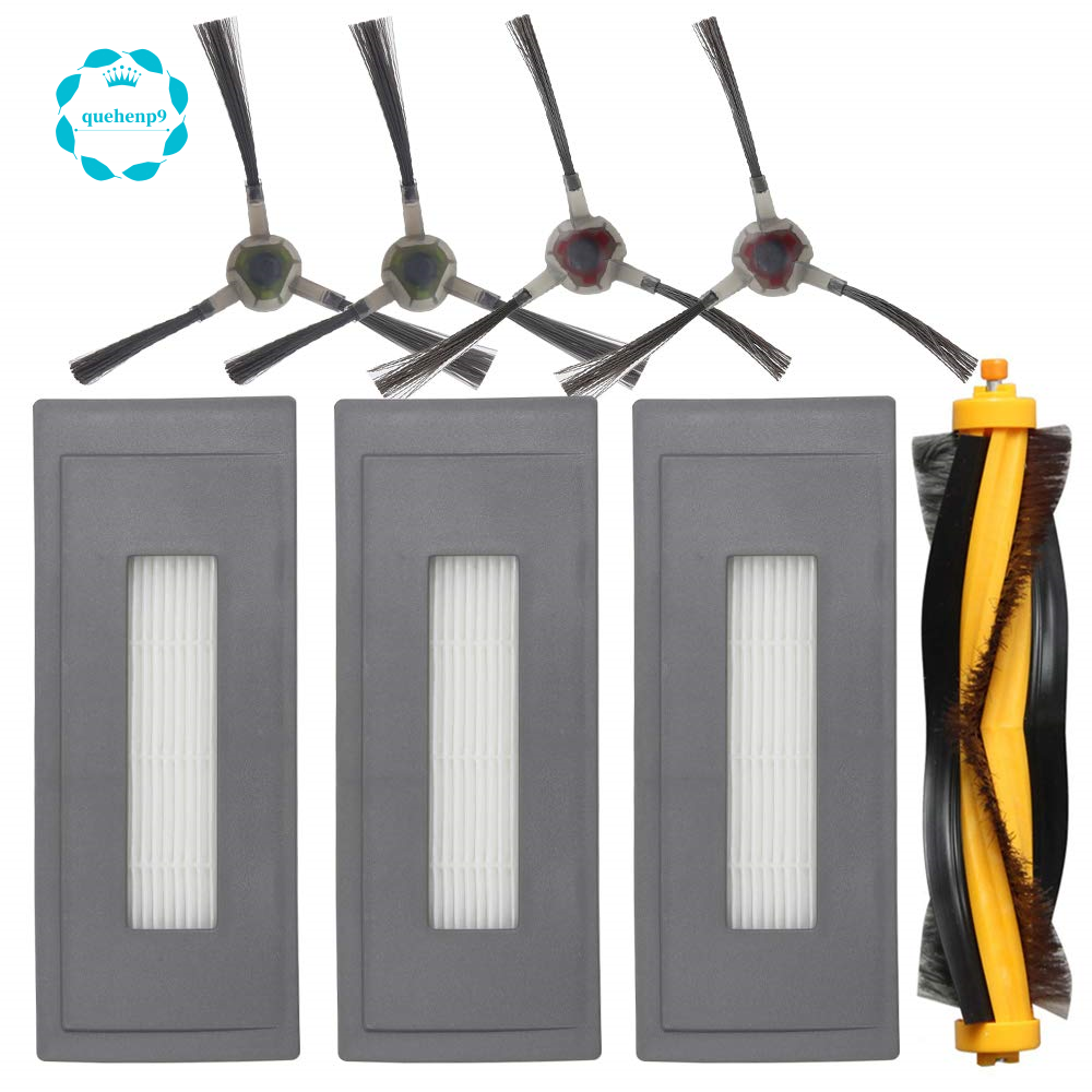 Bộ Phụ Kiện 4 Đầu Cọ Thay Thế Cho Robot Hút Bụi Ecovacs Deebot Ozmo 930 Robotic 1 Chính 3