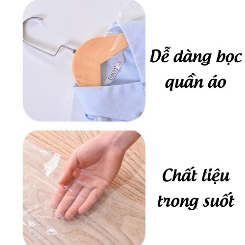 Túi Đựng Quần Áo, Túi Bọc Quần Áo Trong Suốt Chống Bụi Và Nấm Mốc Sun.z