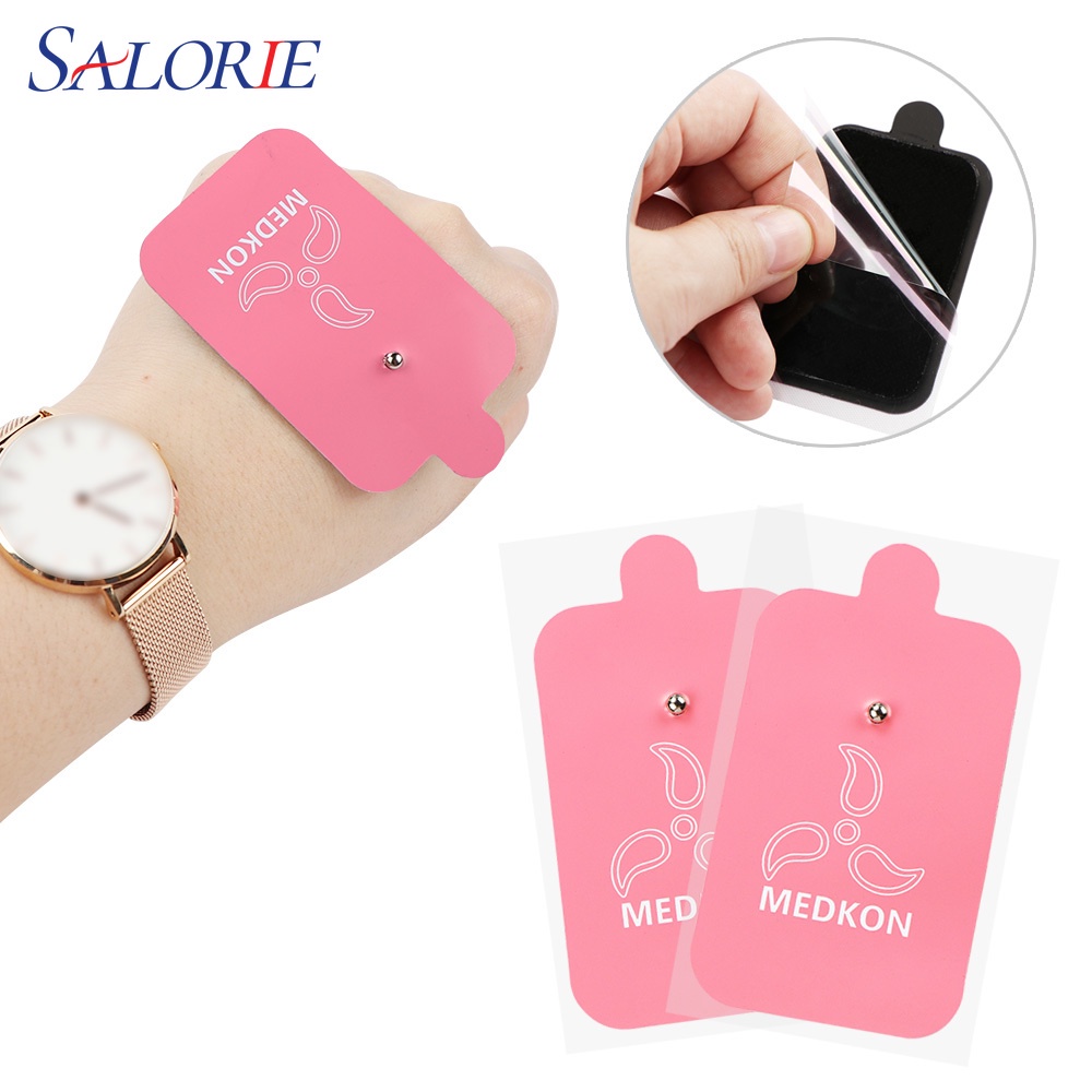 [Hàng mới về] Set 5/10 cặp miếng dán điện cực châm cứu mát xa cơ bắp giảm béo EMS Nerve TP03