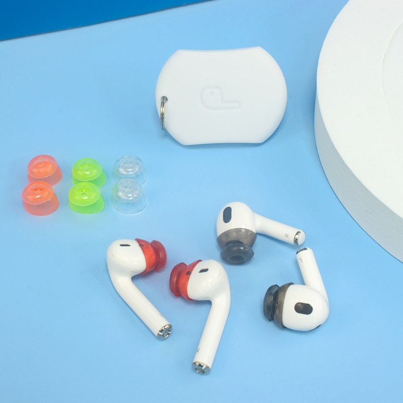 Vỏ Bọc Nút Tai Nghe 1 2 3 Bằng Silicon Dẻo Chống Trượt Tiện Dụng