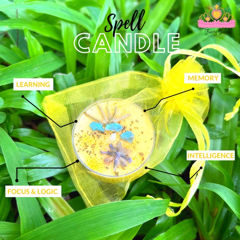 INTELLIGENCE spell candle | Nến hỗ trợ học tập, trí nhớ, tập trung, thông minh