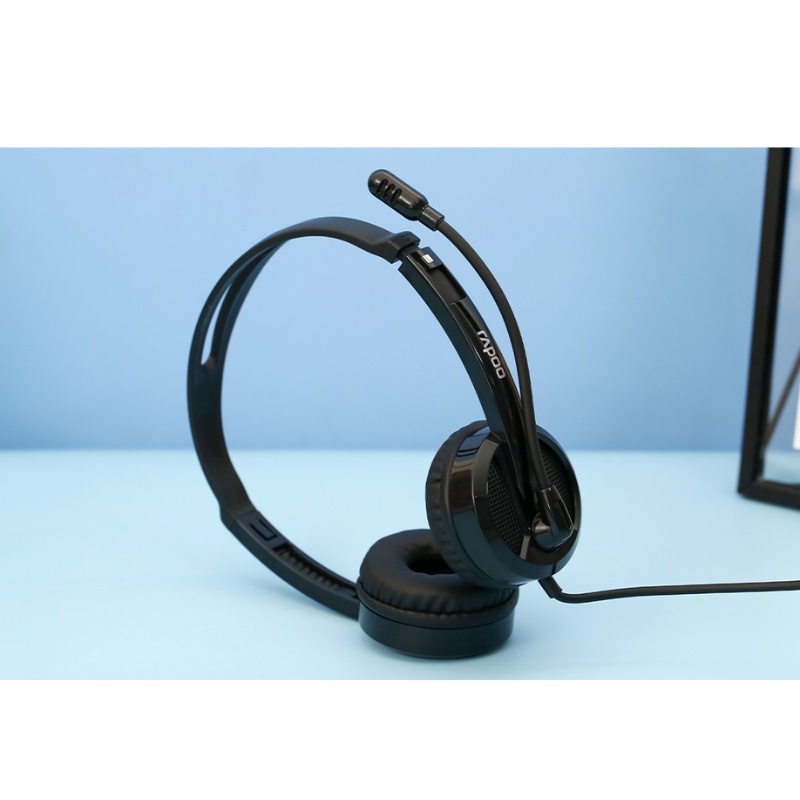 Tai nghe chụp tai Onear Rapoo H120 USB Stereo - chuyên dùng cho học trực tuyến, online, sales online,CSKH | BigBuy360 - bigbuy360.vn