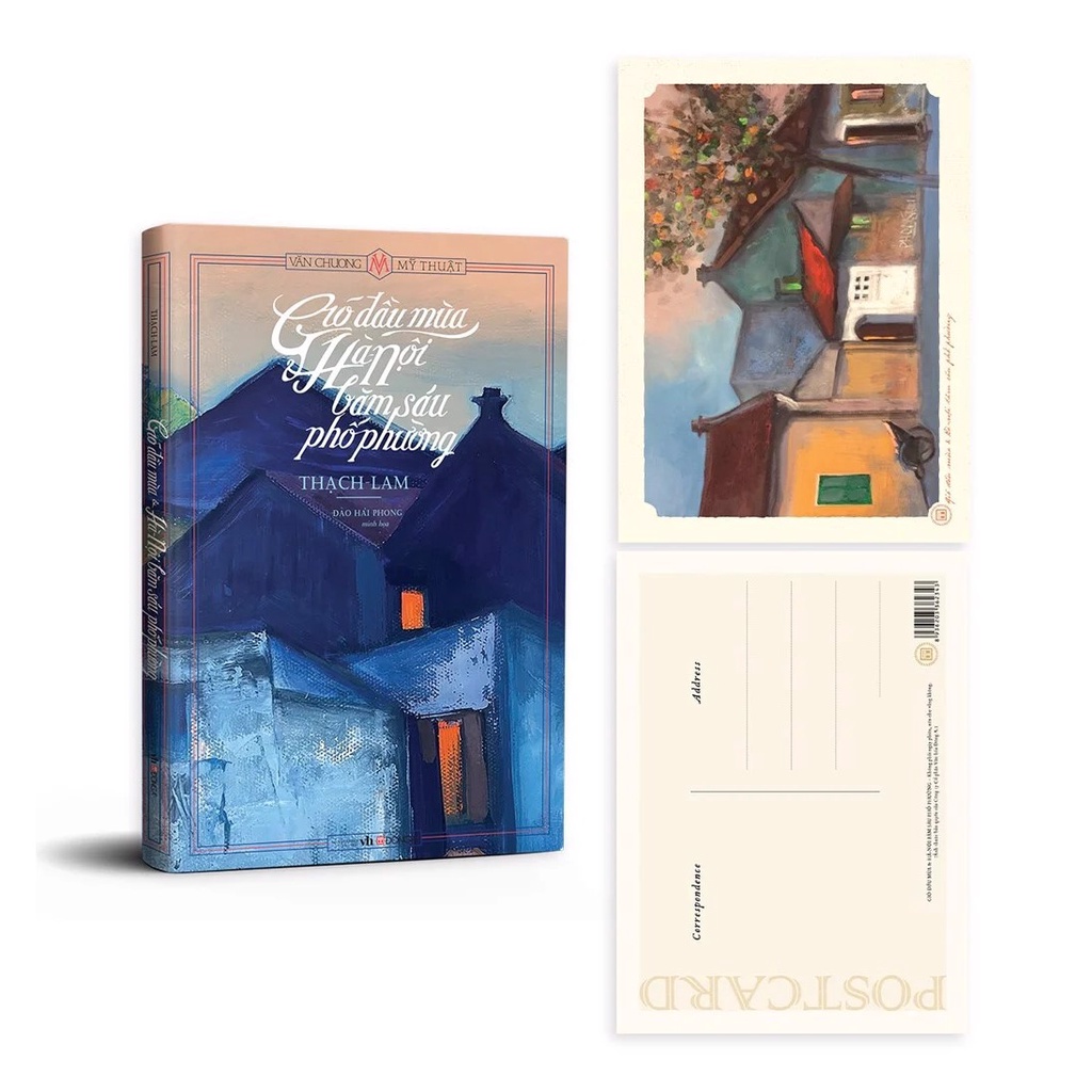 Sách - Gió Đầu Mùa &amp; Hà Nội Băm Sáu Phố Phường Tặng 1 Postcard