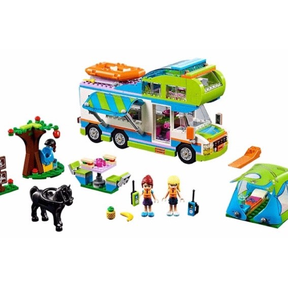 FRENDS_Lego Friend Buổi dã ngoại trên xe buýt 2 tầng