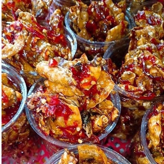 Mực Rim Sate Me Nguyên Con Chua Cay Tròn Vị Hộp 250g