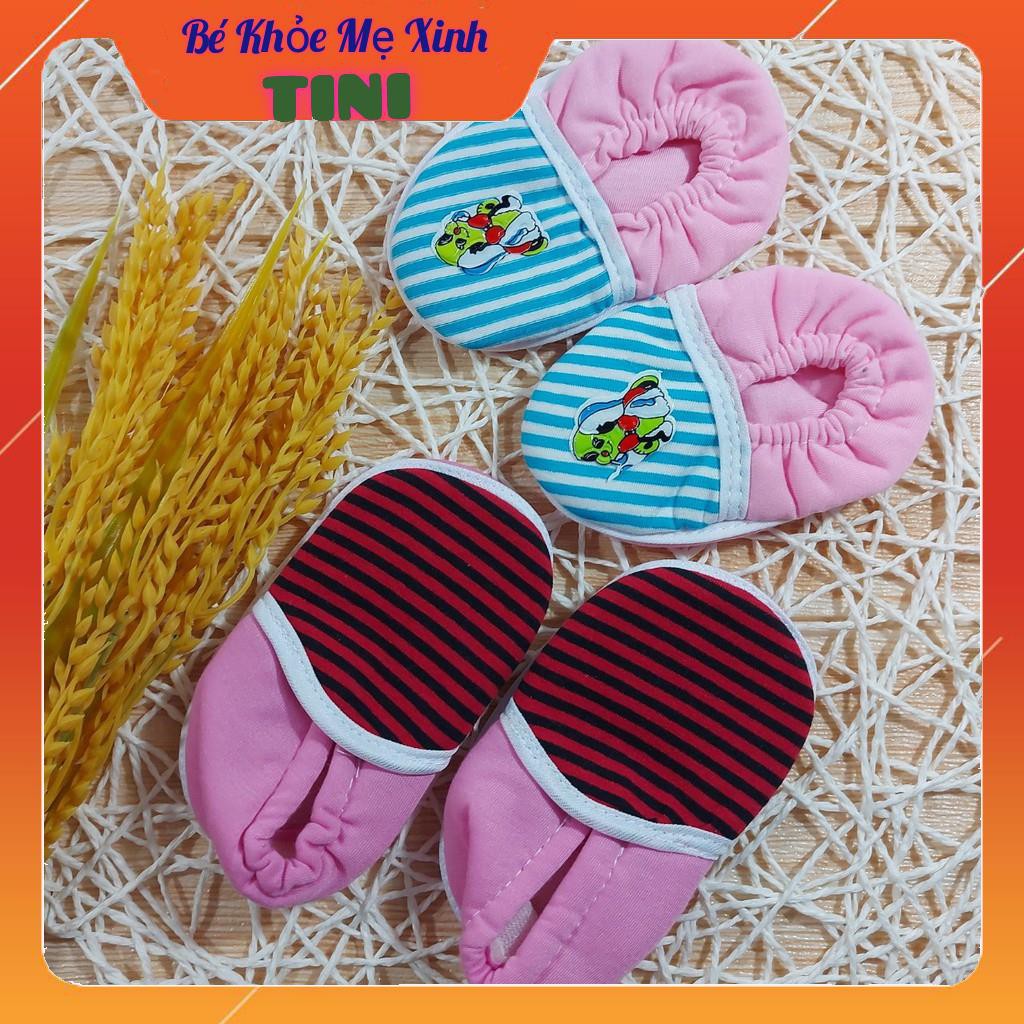 Giày baby cotton cao cấp Yến Trân cho bé sơ sinh