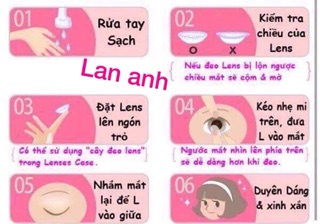Lens cận trong độ từ 1 đến 10 nhé
