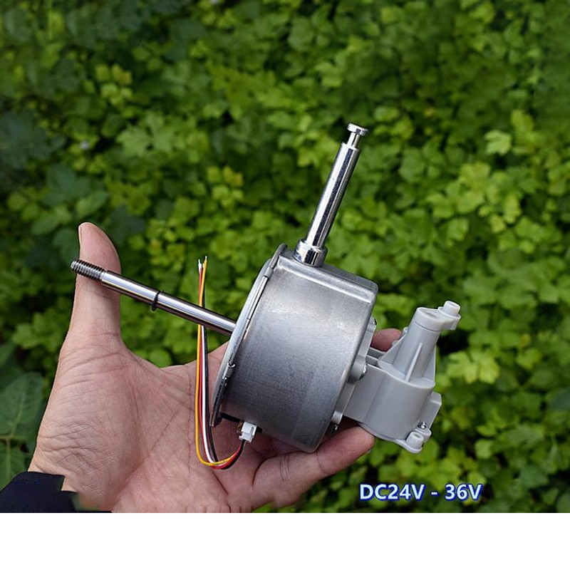 Động cơ Quạt không chổi than BLDC 12-24V 2 Vòng bi  Chế quạt tích điện có túp lăng Chế Quạt tích điện 8.4V 12V 24V 36V