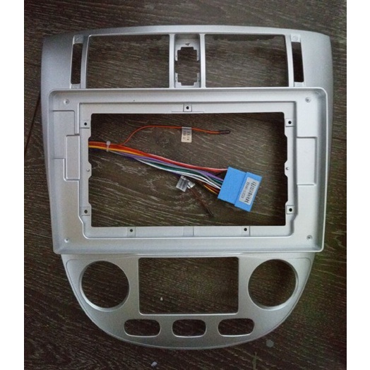 Mặt dưỡng màn hình DVD android 9” 10” DAEWOO LACETTI 2002-2010 cắm jack nguồn Zin