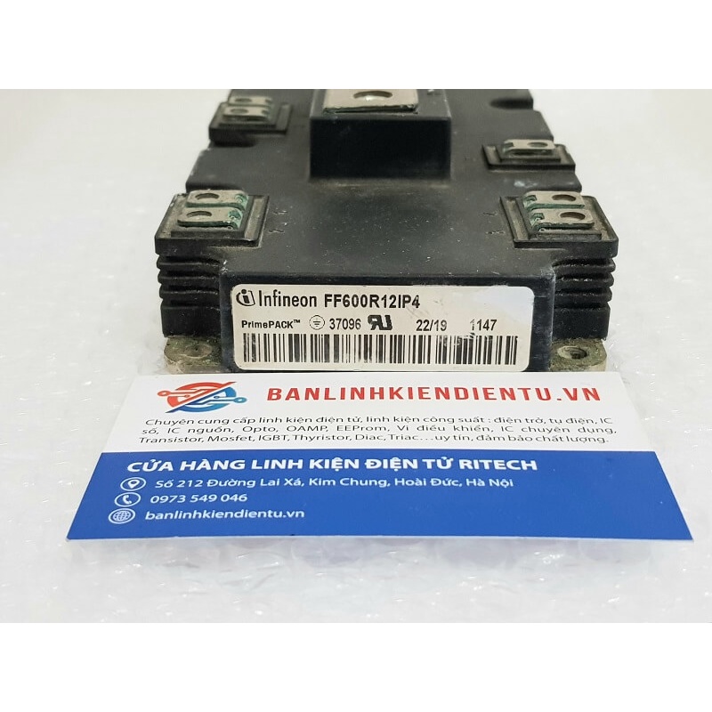 FF600R12IP4 Module IGBT Infineon 600A 1200V (Tháo máy)