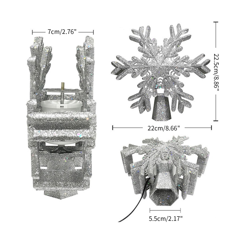 Cây Thông Giáng Sinh Có Đèn LED 3D Độc Đáo