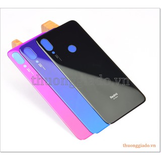 Thay kính lưng Mi Redmi Note 7, Redmi Note 7 Pro, mặt lưng kính, nắp lưng kính