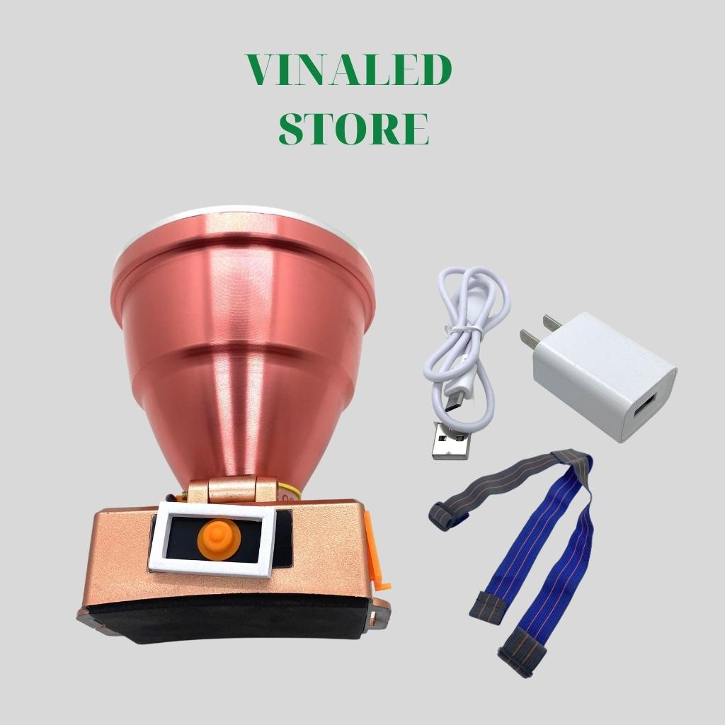 Đèn pin siêu sáng đèn đội đầu GPX H12 chiếu xa 500M chóa 10cm