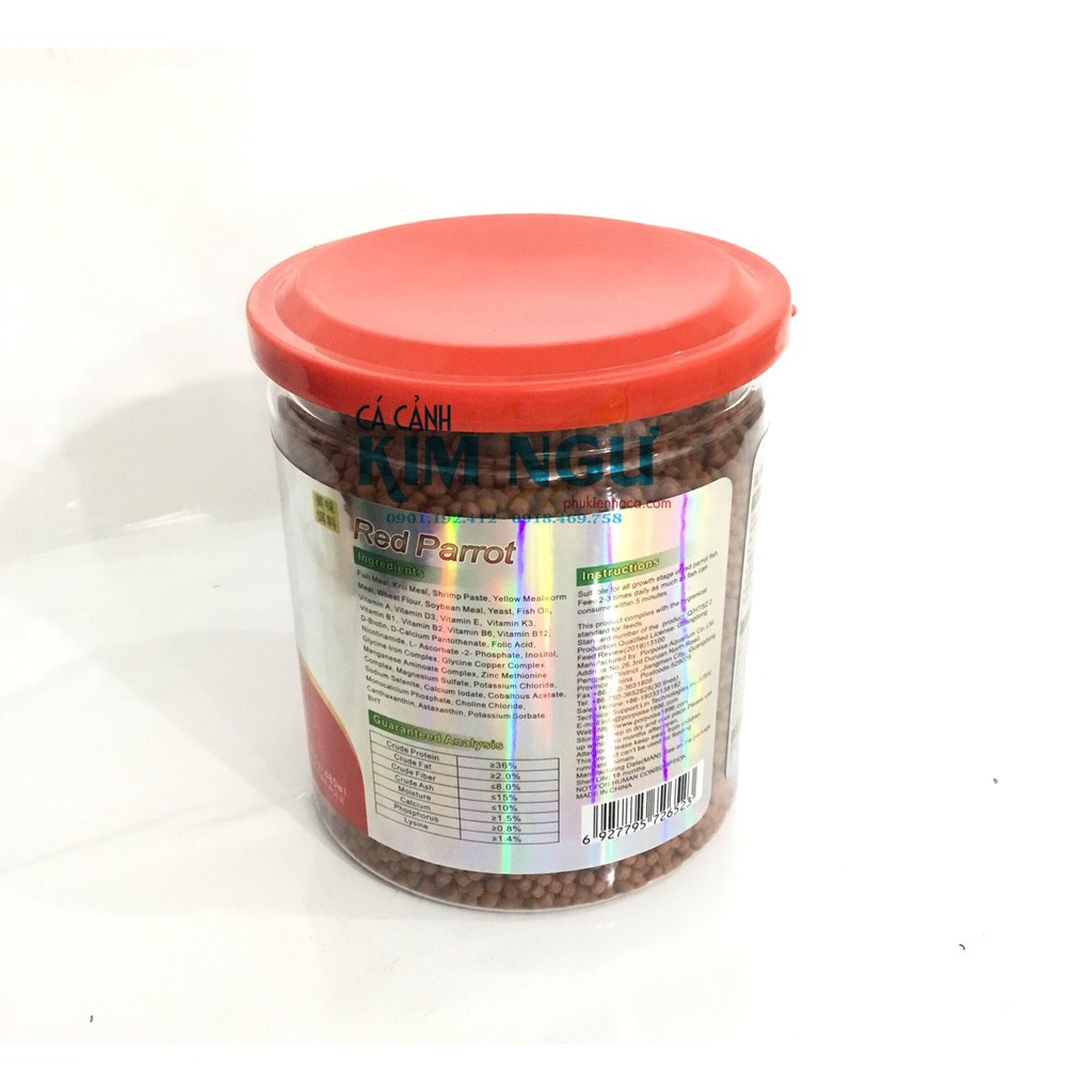 Thức Ăn Cho Cá Hồng Két (RED PARROT) 260gr