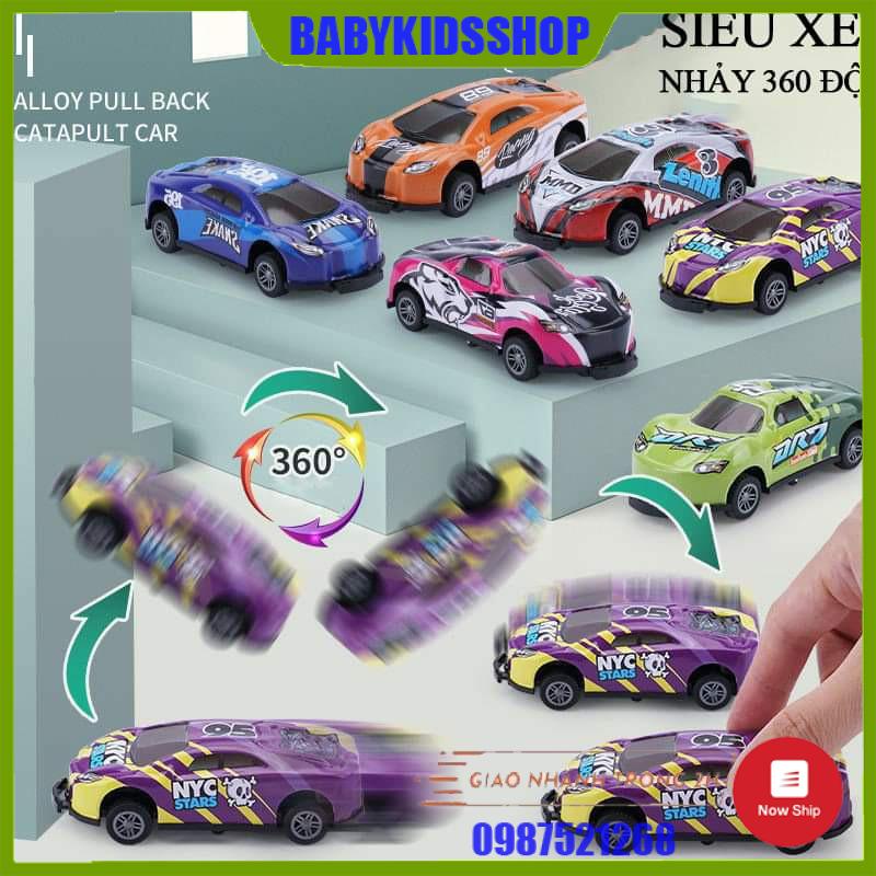 [HÀNG HOT] Siêu xe ôtô đồ chơi xoay,nhảy,bay 360 độ - Làm bằng hợp kim chắc chắc ,bền,đẹp -bay lên khi gặp vật cản