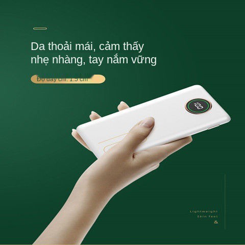 20000 mAh bảo bối sạc nhanh, dung lượng lớn dự phòng đa năng siêu mỏng sinh viên 10000 dùng cho mọi dòng điện thoại