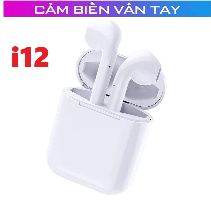 Hàng Xịn Loại 1 Tai Nghe Bluetooth i12 TWS,Thông Minh Chất Lượng Âm Thanh HD Pin Dùng Bền Sản Phẩm Đươc Đánh Giá 5 Sao