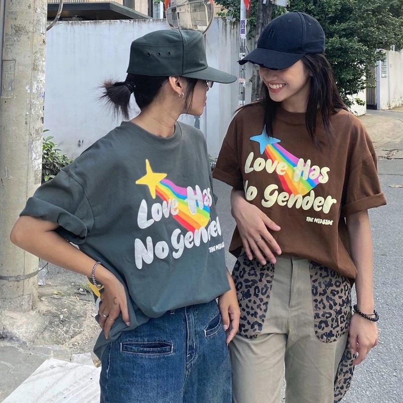 ÁO PRIDE TEE &amp; HOODIE ( Nâu &amp; Xám)