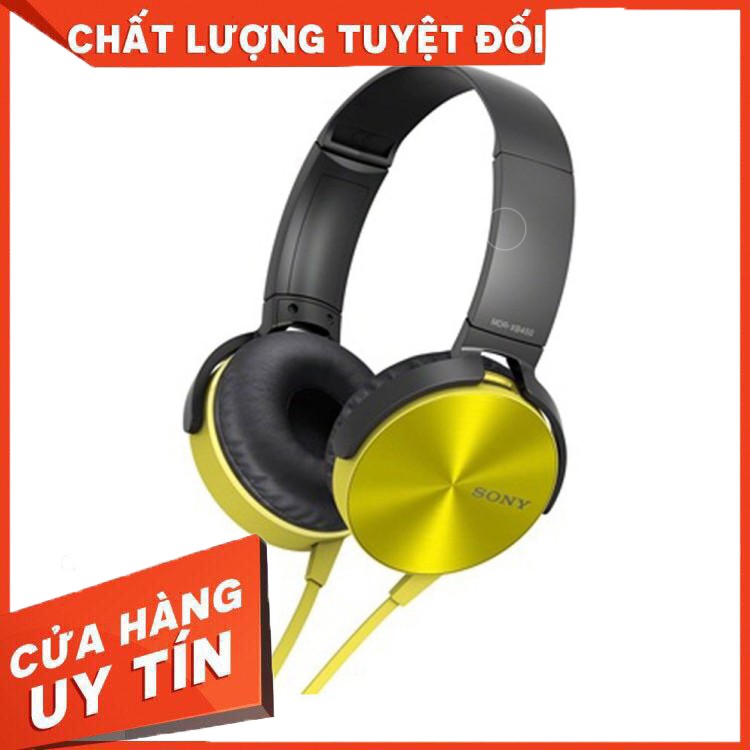 [CHẤT LƯỢNG SỐ 1]  Tai nghe SONY MDR-XB450 Chụp Tai Thời Trang Cao Cấp - Âm Thanh Cực Hay