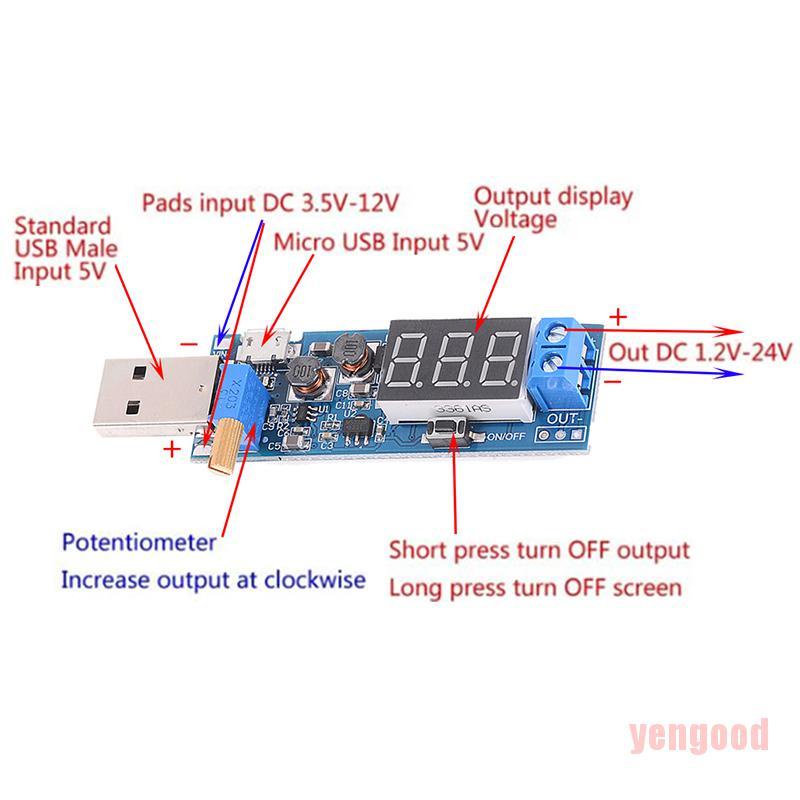Linh Kiện Tăng Áp Dc-Dc Usb Sang 3.3v / 12v Chuyên Dụng