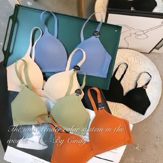 Tụ lại Push Up Slim Frameless Breathable Không có đường may Bra