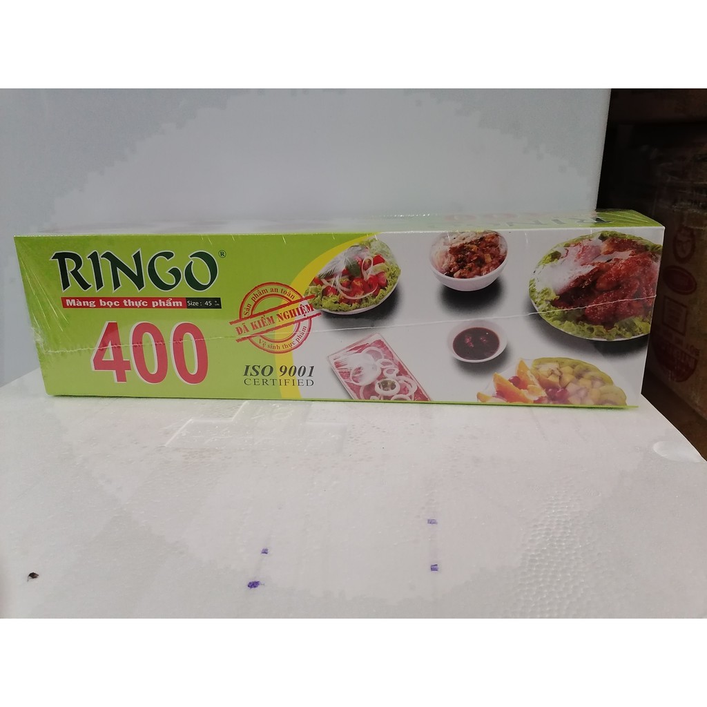 Màng bọc thực phẩm PVC RINGO R400-45 (45cm x 200m)