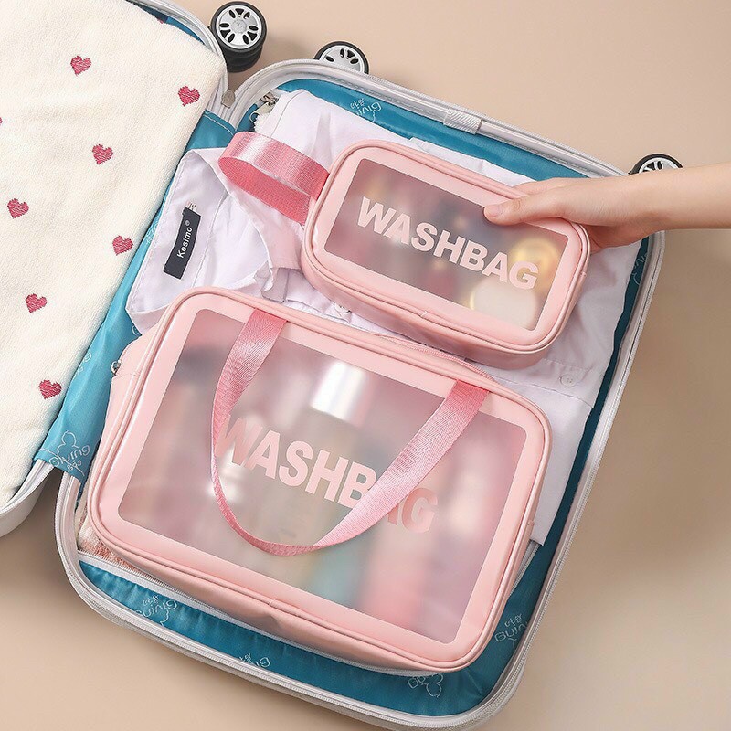 Túi đựng mỹ phẩm WASHBAG chống thấm nước (SET 3 TÚI)