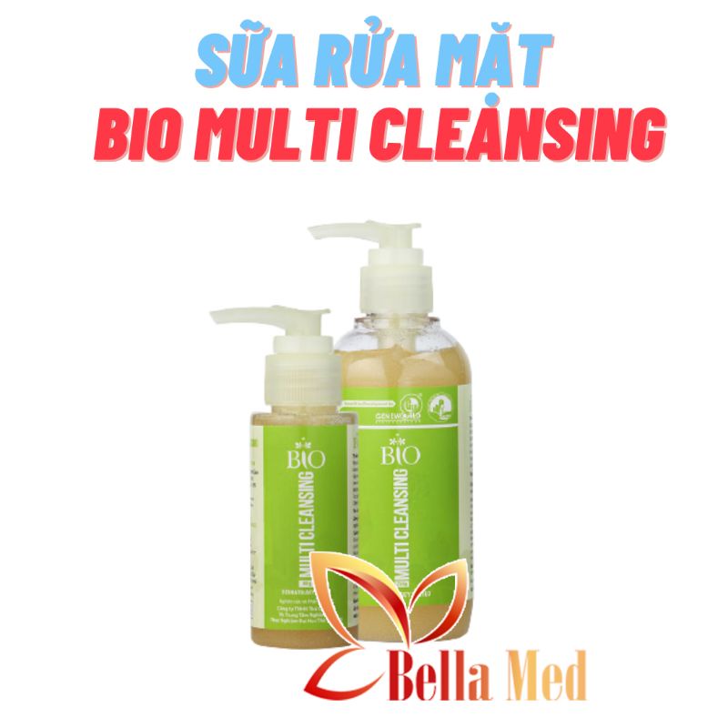 Sữa rửa mặt 2in1 kết hợp dầu tẩy trang BIO MULTI CLEANSING mẫu mới