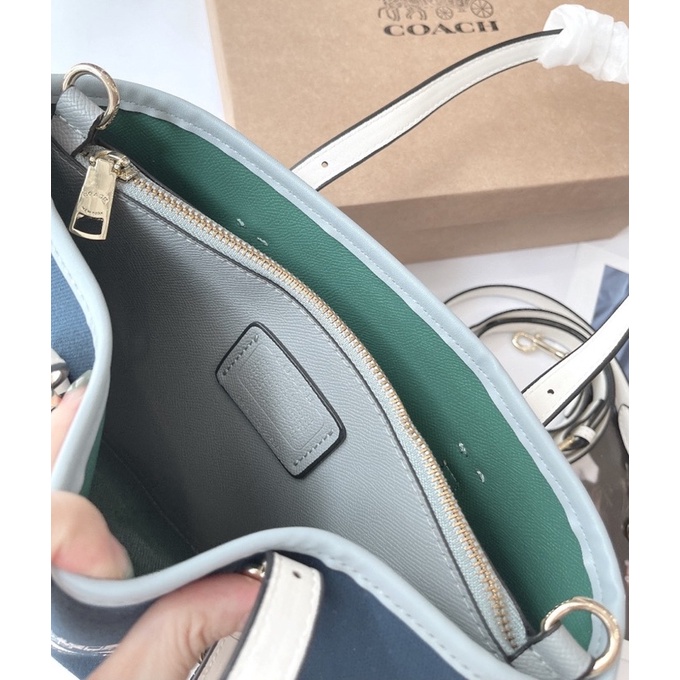Túi xách nữ Coach Mollie Tote color size 25