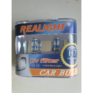 Bóng đèn halogen realight h7 - 24v - 100w