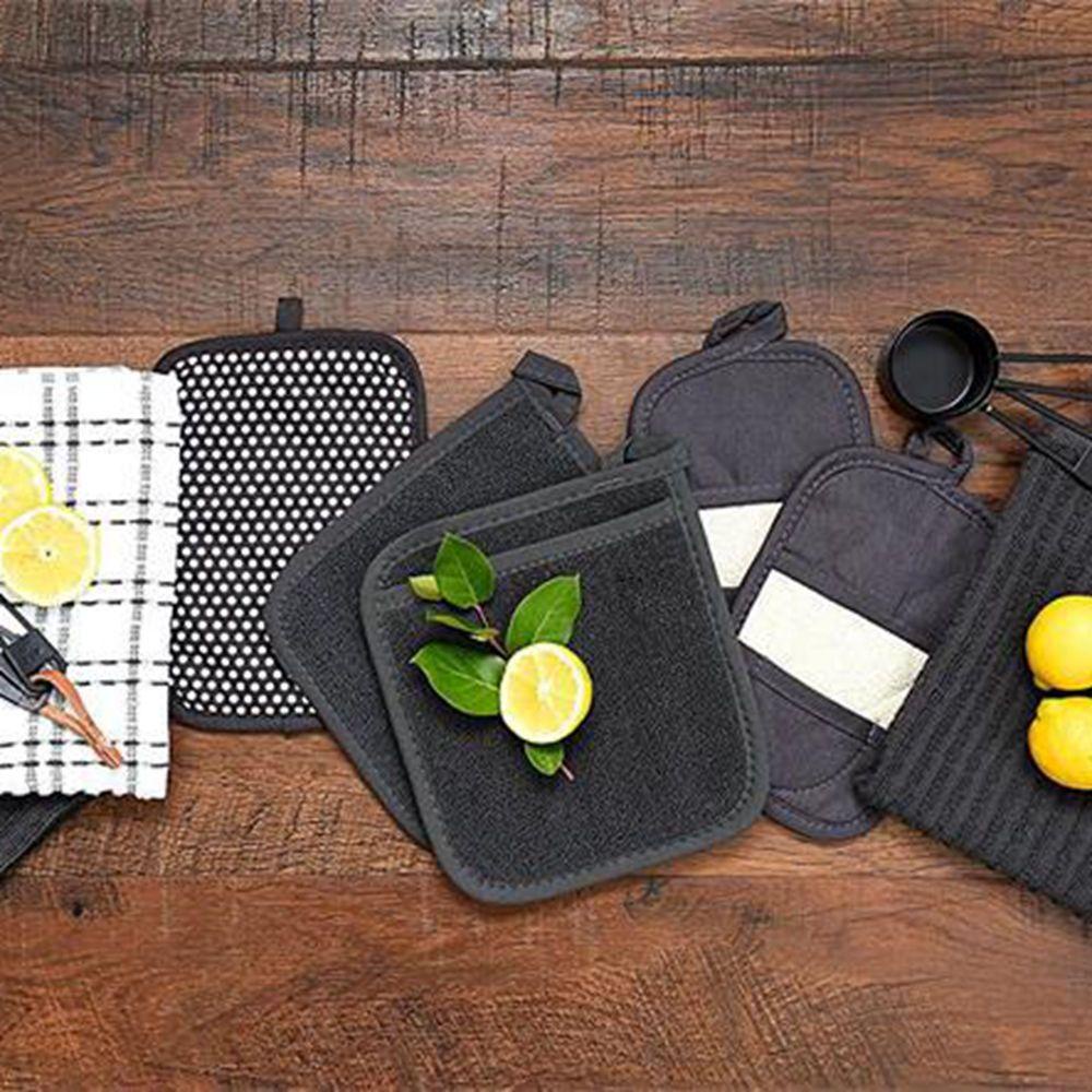Găng Tay Làm Bếp Chất Liệu 100% Cotton Chống Bỏng