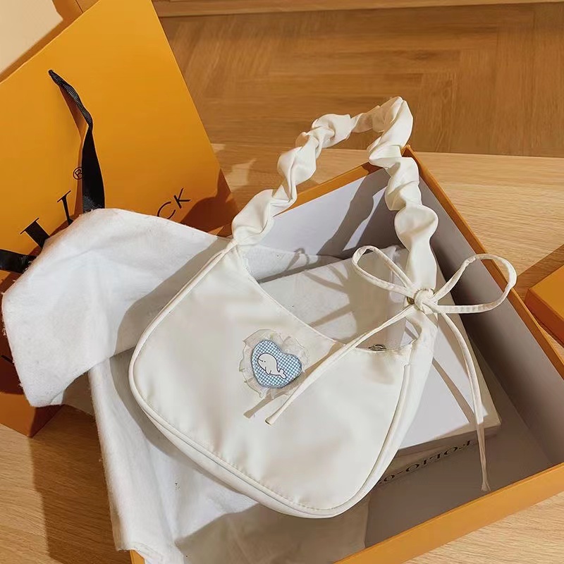 Túi đeo vai thắt nơ họa tiết thỏ mẫu 2022 thời trang mùa hè đáng yêu dành cho nữ