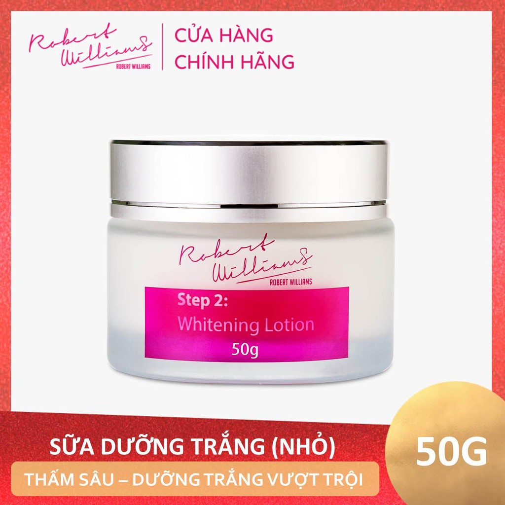 Kem ủ trắng da toàn thân 50g ROBERT WILLIAMS Bước 2 Bộ HomeSpa tắm trắng hiệu quả da sáng mượt | BigBuy360 - bigbuy360.vn