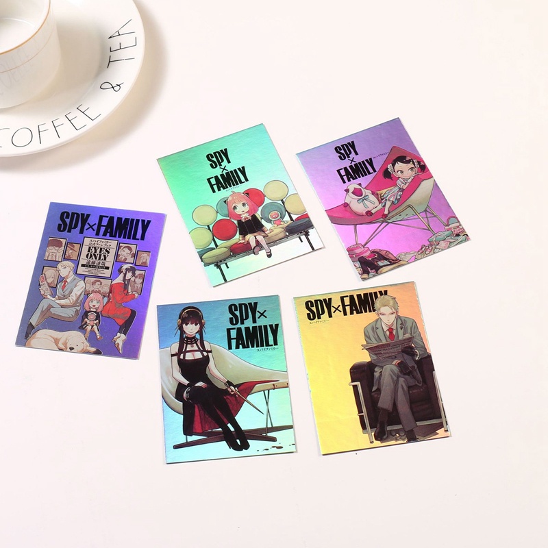 Set 10 Tấm Poster Hình Nhân Vật Anime Spy X Family