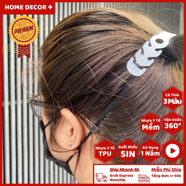 [Freeship - Xuất Singapore] Móc Đeo Khẩu Trang Y Tế Nhựa Tiêu Chuẩn Châu Âu, Xuất Khẩu Bệnh Viện Singapore Cho Bé