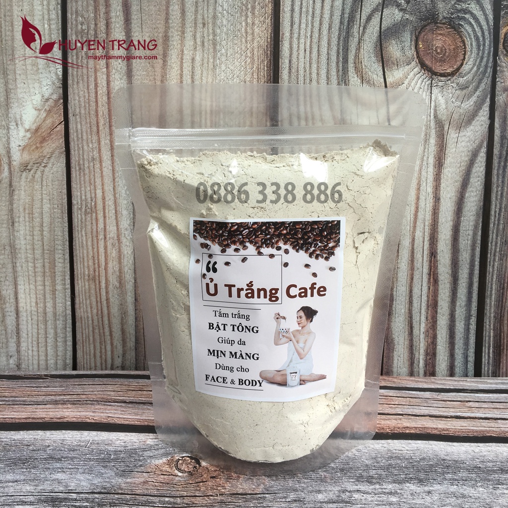 Mặt Nạ Ủ Trắng Cà Phê Handmade Tắm Trắng Bật Tông Mặt và Body - Thẩm Mỹ Huyền Trang NANOCEE