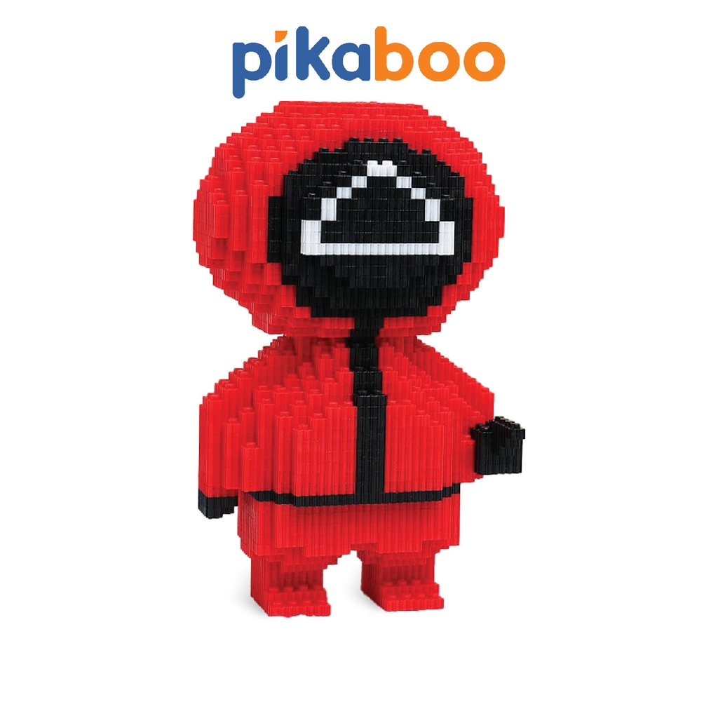 [LIFEMALL9915 - 12% đơn 99K] Đồ chơi lắp ghép xếp hình squid game lego cho bé phát triển trí tuệ cao cấp Pikaboo