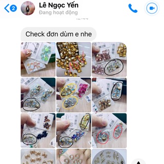 Combo đá gắn móng