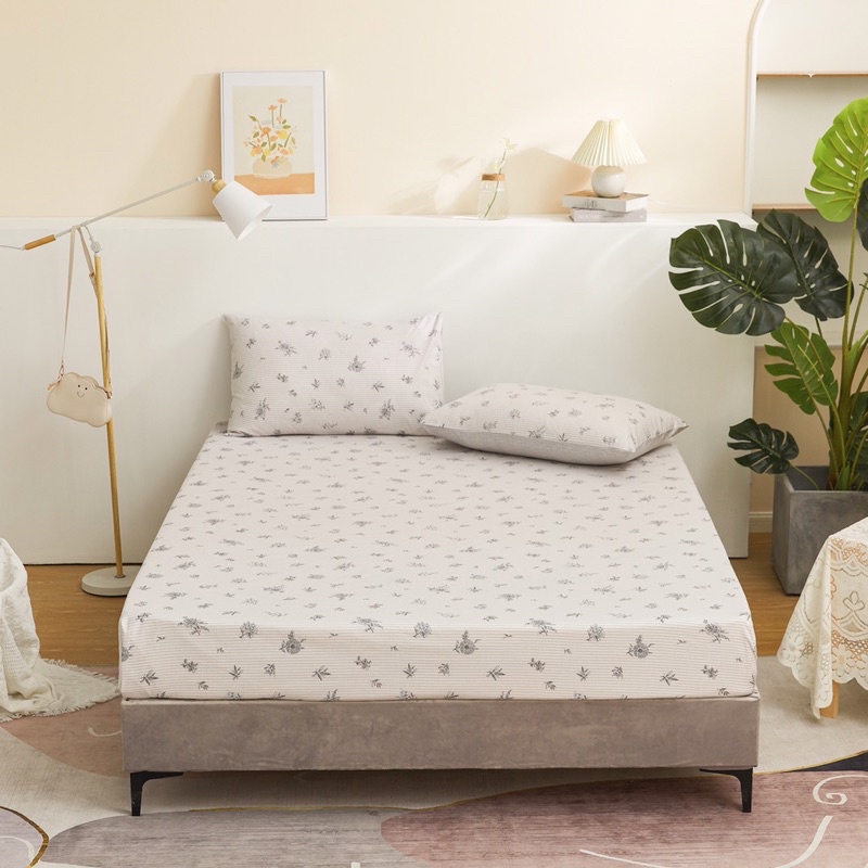Set ga gối cotton IGUN BEDDING chất liệu siêu mềm mịn thoáng mát