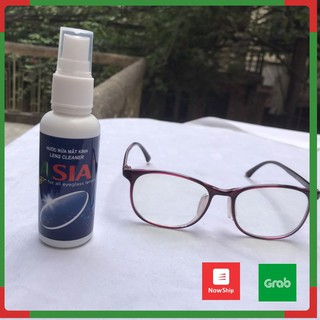Nước Rửa Mắt Kính Lens Cleaner ASIA, Dạng Xịt 60 ml | Lau Sạch Bụi Bẩn bám trên mắt kính [ Hàng mới về ]