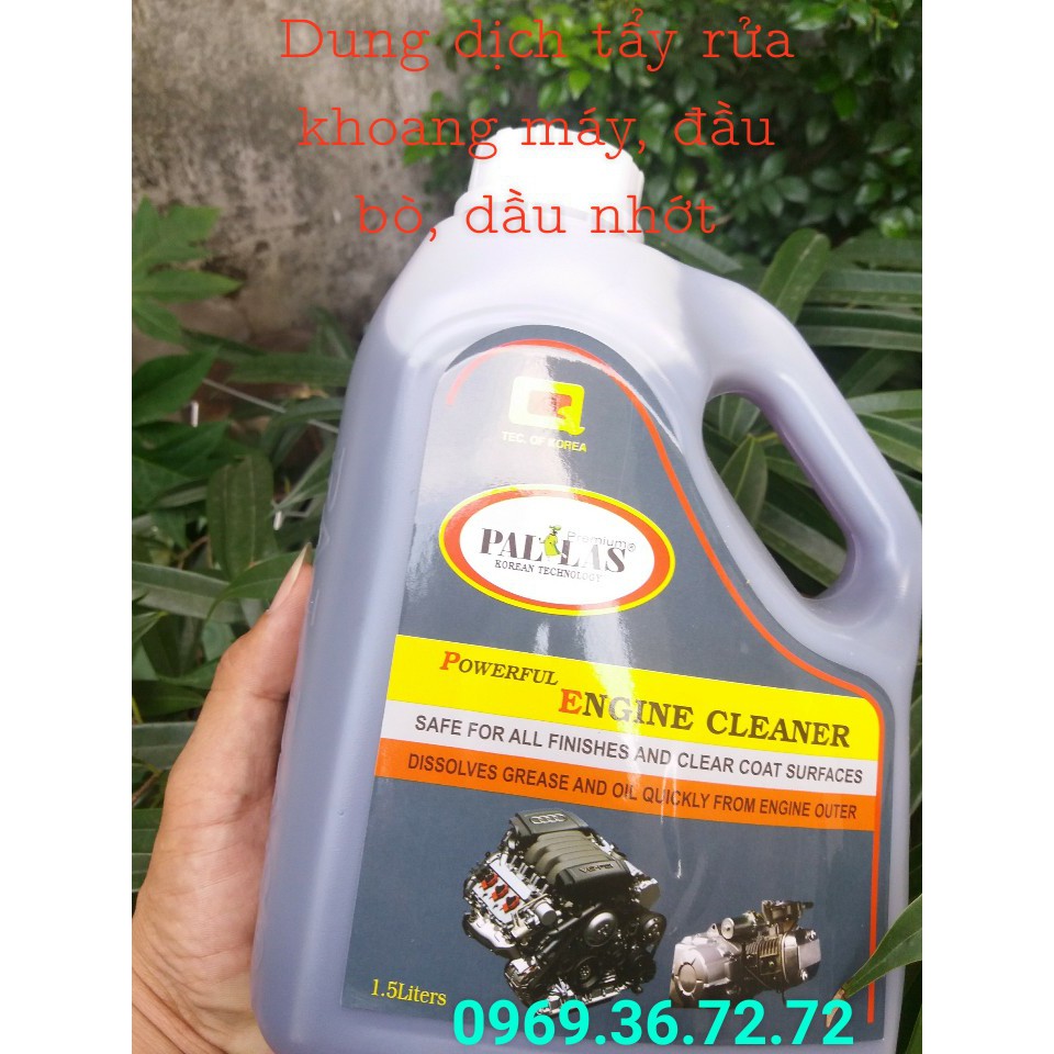 Dung dịch tẩy rửa khoang máy, lốc máy, đầu bò, dầu nhớt PL 1,5L